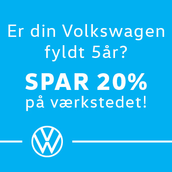  20% rabat med MinVolkswagen